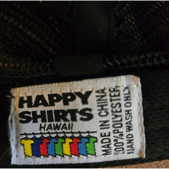 Aloha Men's Baseball cap Hawaiian Islands Embroidered Happy Shirts Adjustable - Picture 6 of 6